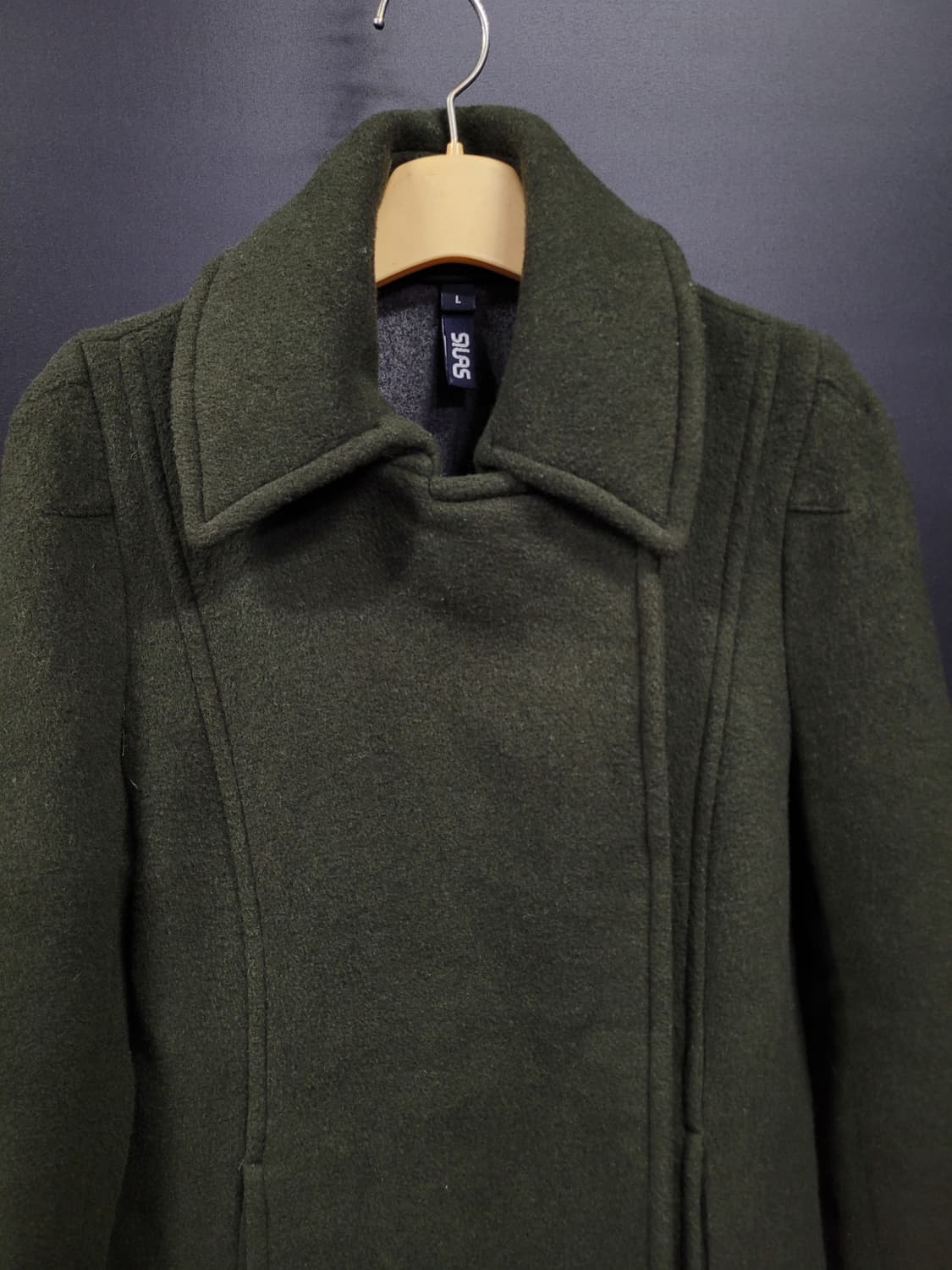 SILAS 빈티지 울 코트 상품이미지2