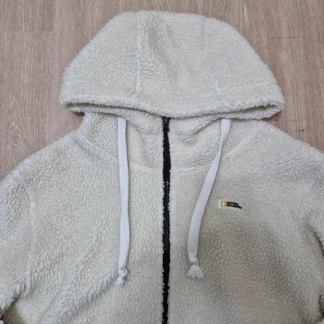 내셔널지오그래픽 사이드와펜 후드 후리스 자켓 상품이미지2