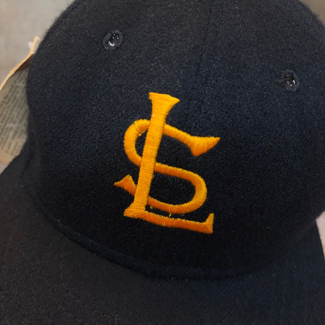 80s Made in USA 빈티지 솔트레이크비스 야구모자 볼캡 울 모자 상품이미지5