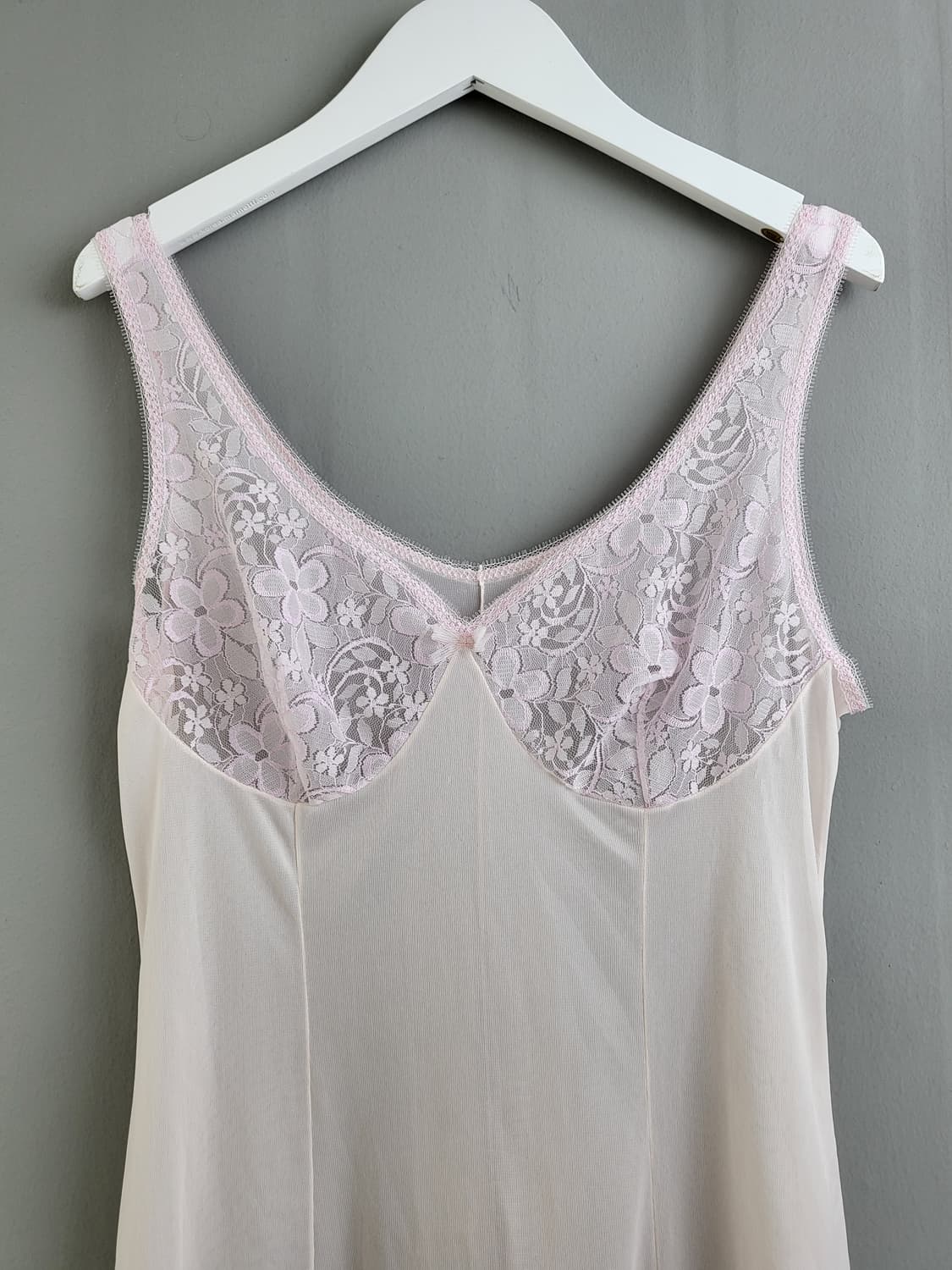 빈티지 핑크 슬립 드레스 상품이미지1