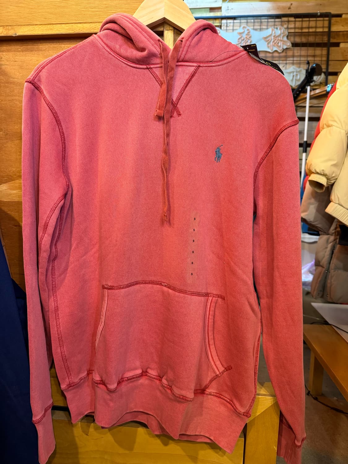 폴로 랄프로렌 피그먼트 후드티 상품이미지1