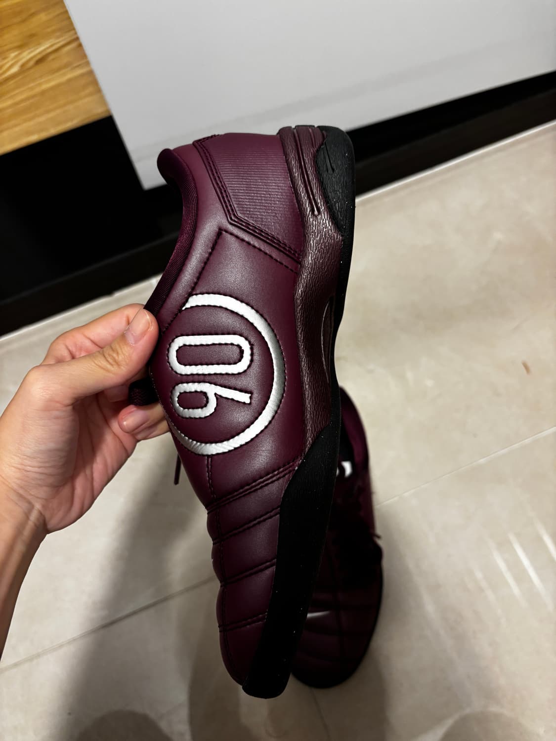 나이키 토탈 90 3 SP 보르도 앤 메탈릭 실버 (240 us6) 상품이미지2