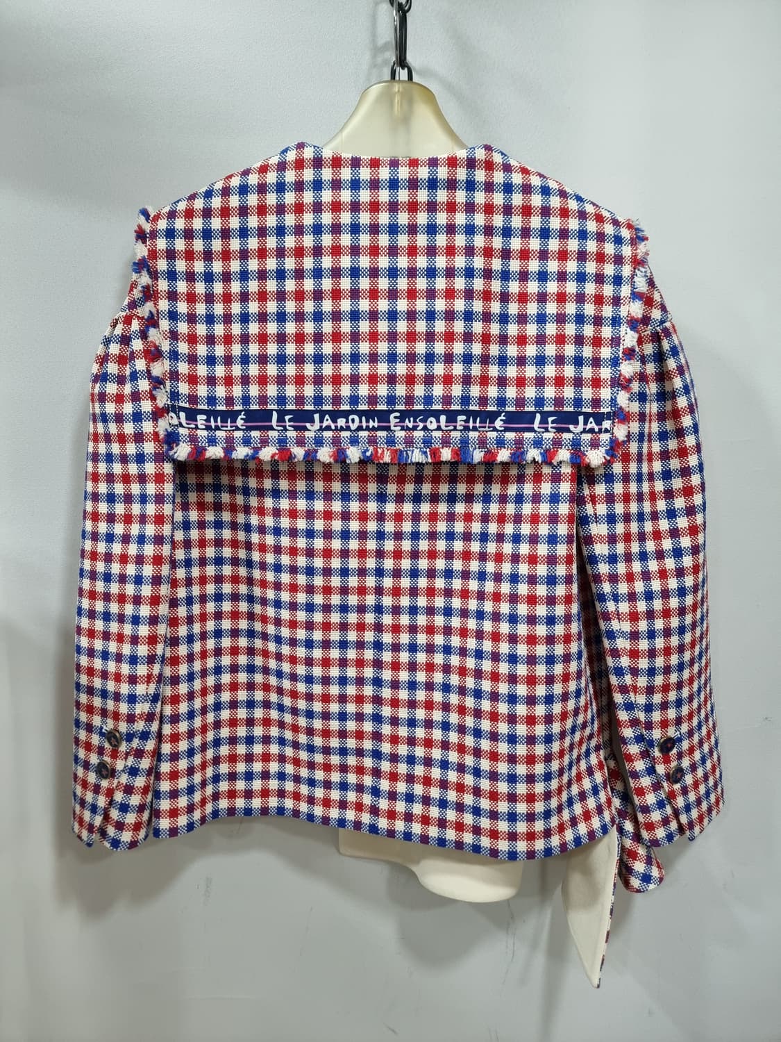 럭키슈에뜨 러플 세일러 카라 자켓 셋트 (C951 상품이미지4