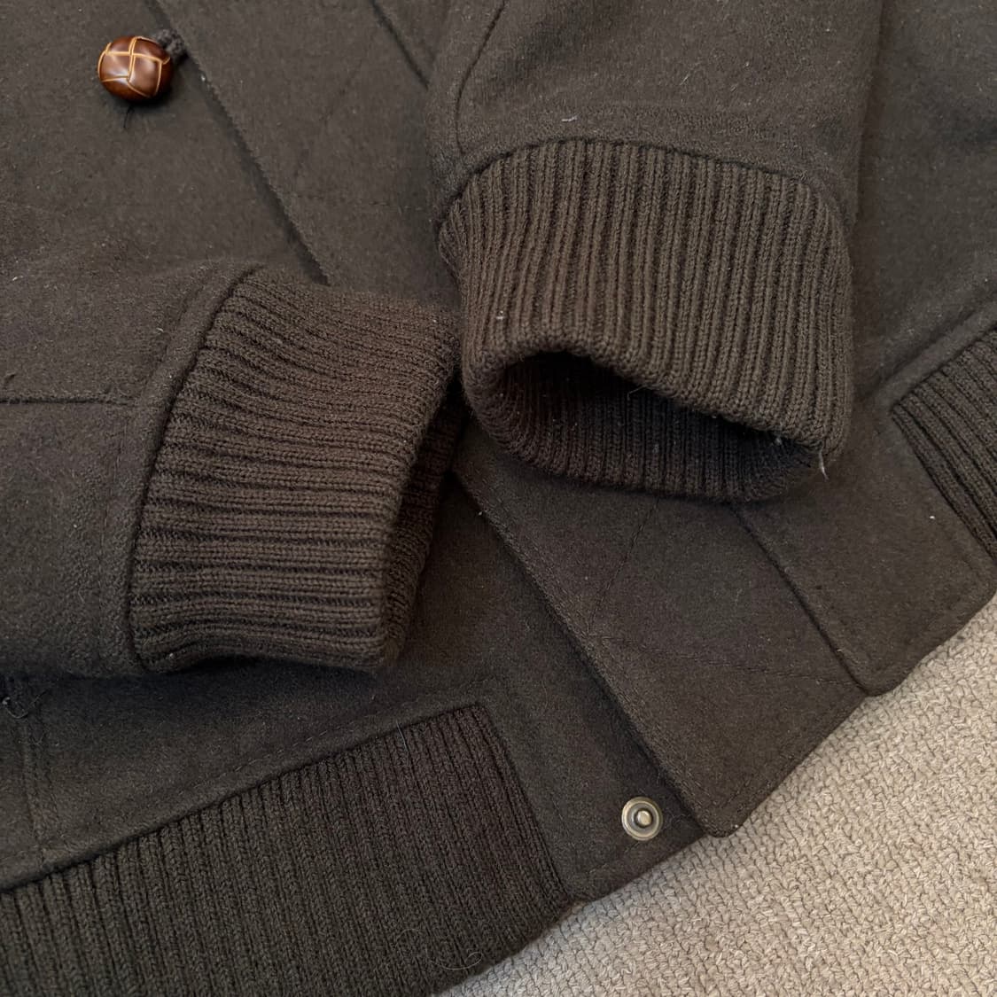 boycott japan 보이콧 울 후드 자켓  상품이미지3