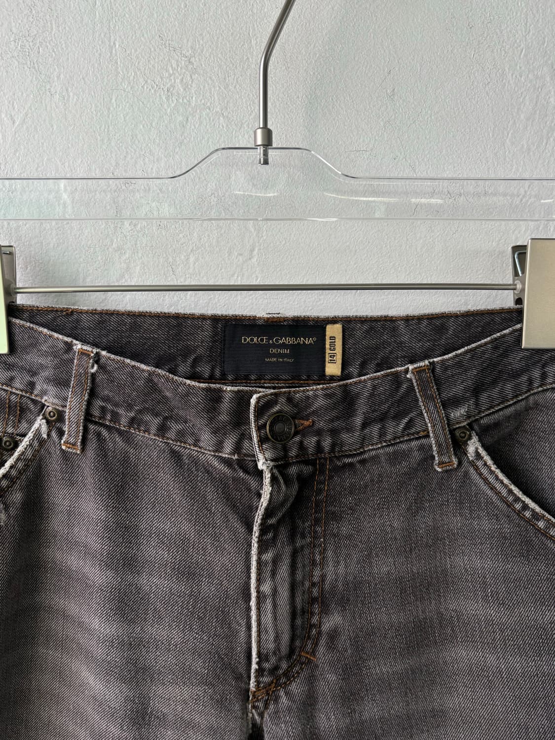 돌체앤가바나 워싱 레귤러 진  상품이미지3