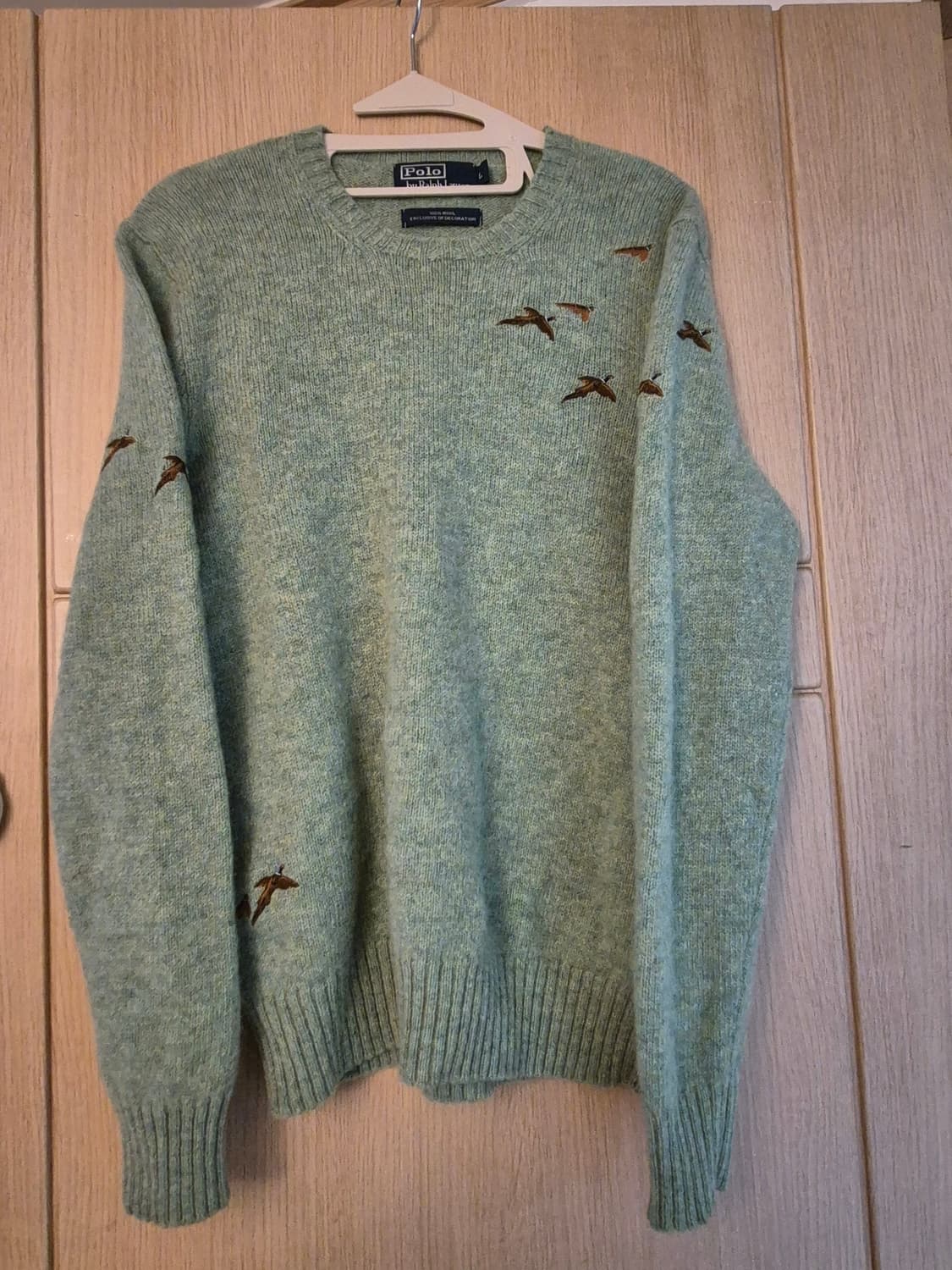 폴로랄프로렌 연두색 니트 상품이미지1