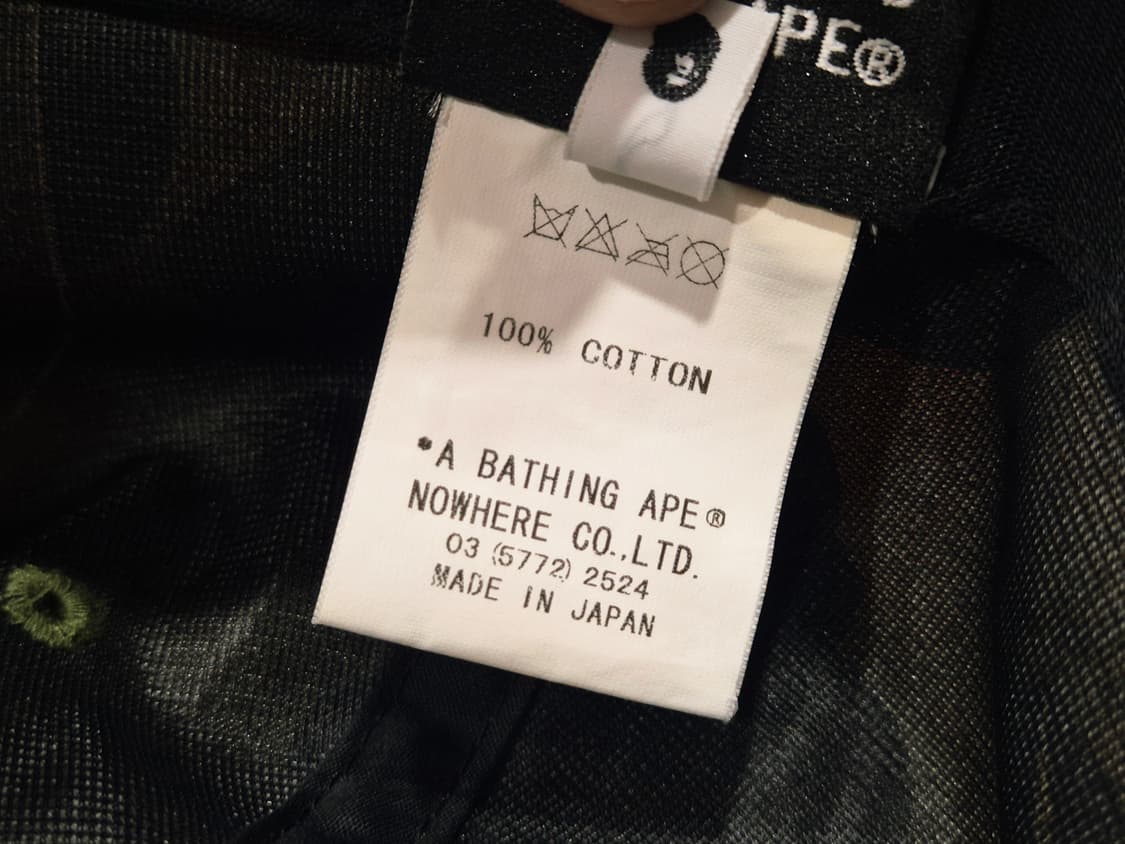 BAPE OG 베이프 카우스 볼캡 모자 상품이미지6