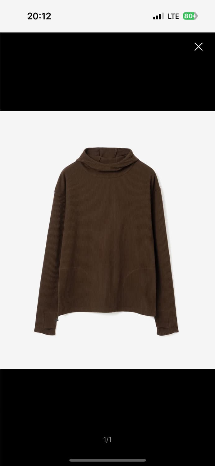 노클 Layered Stitch Hoodie Long Sleeve  상품이미지1