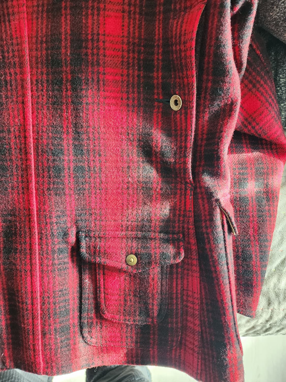 (남여공용) 울리치 버팔로체크 헌팅자켓 상품이미지8