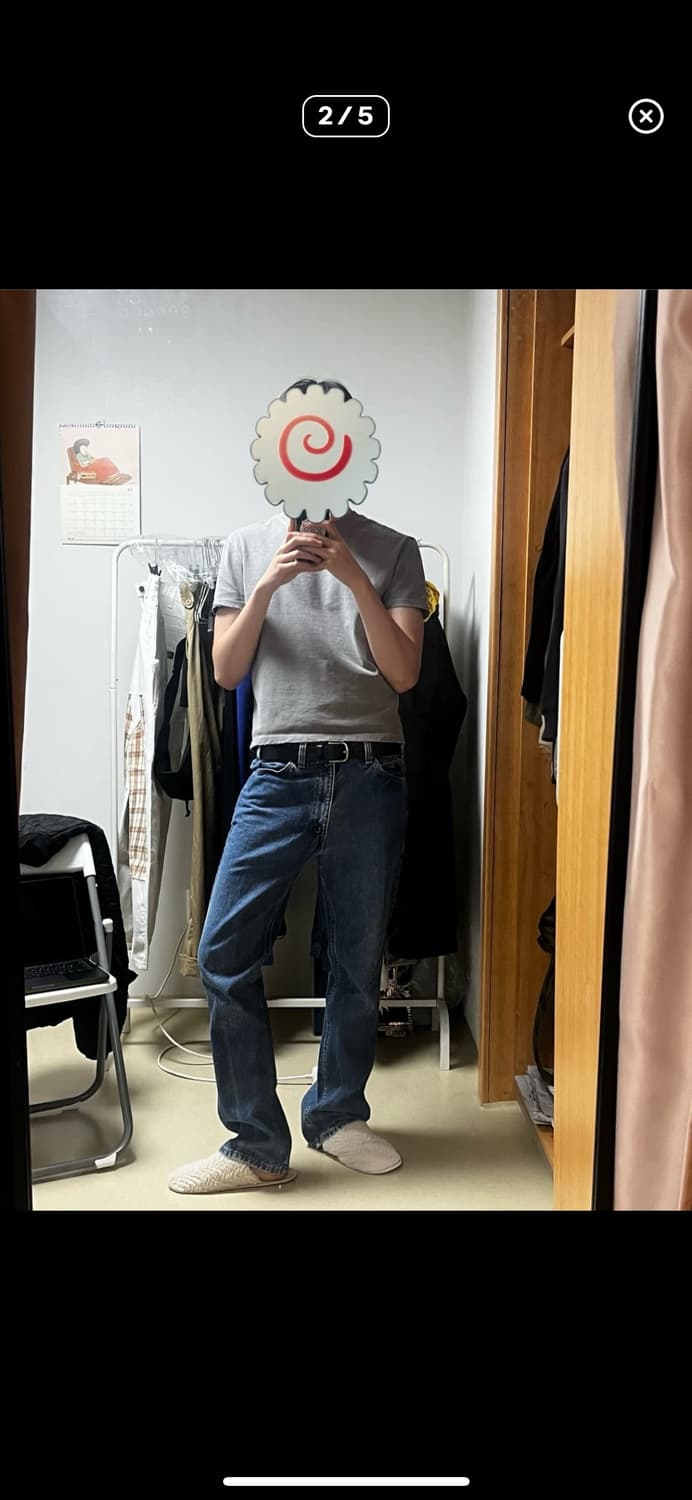 리바이스 517 오렌지탭 USA 빈티지 데님 W34 L34 상품이미지2