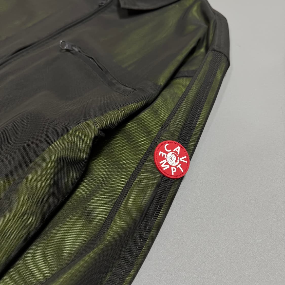 카브엠트(CAVEMPT) 24ss 라인드 파워넷 나일론 혼방 블루종 자켓 상품이미지6