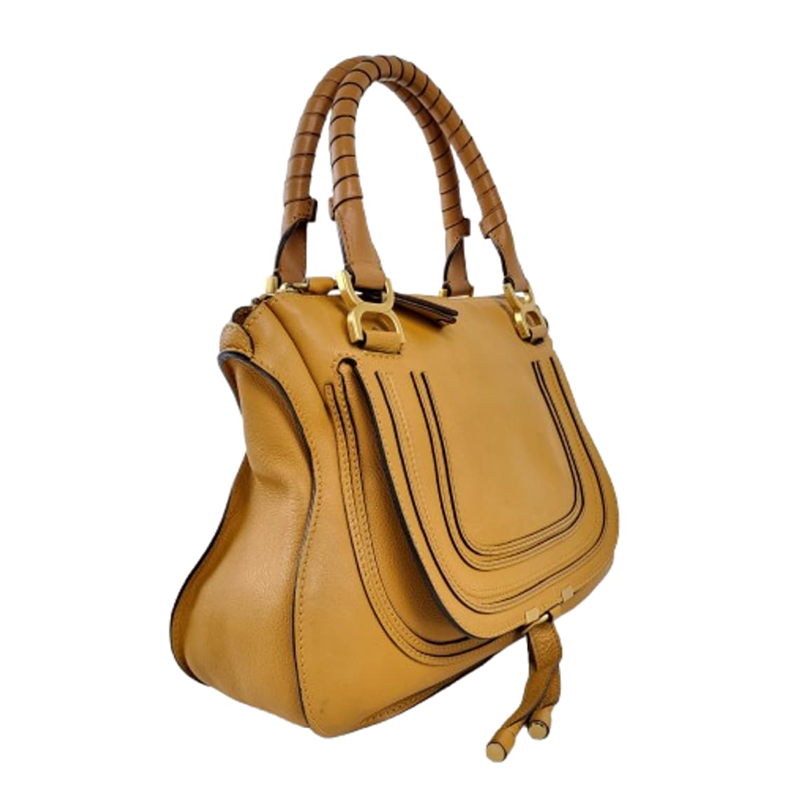 정품 끌로에 마르씨 미디엄 머스타드 상품이미지2