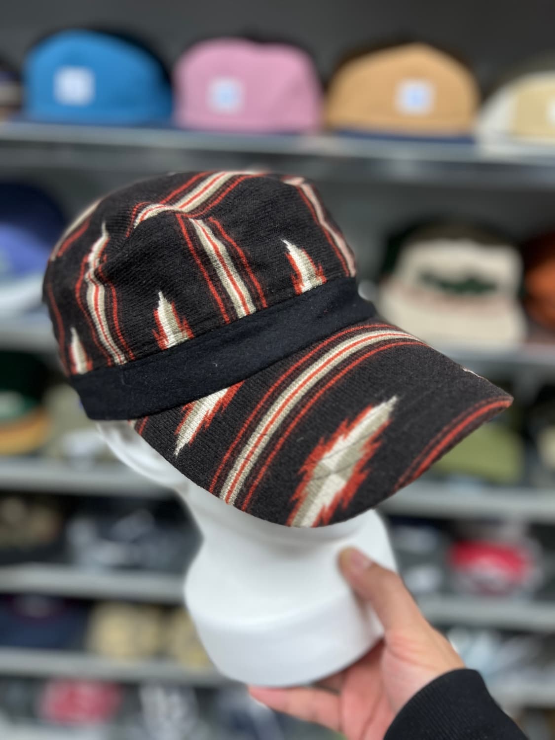 자가드 빈티지캡 상품이미지1