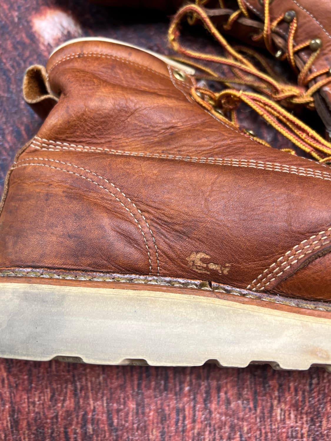 [270] THOROGOOD 쏘로굿 플레인토 워커 상품이미지7