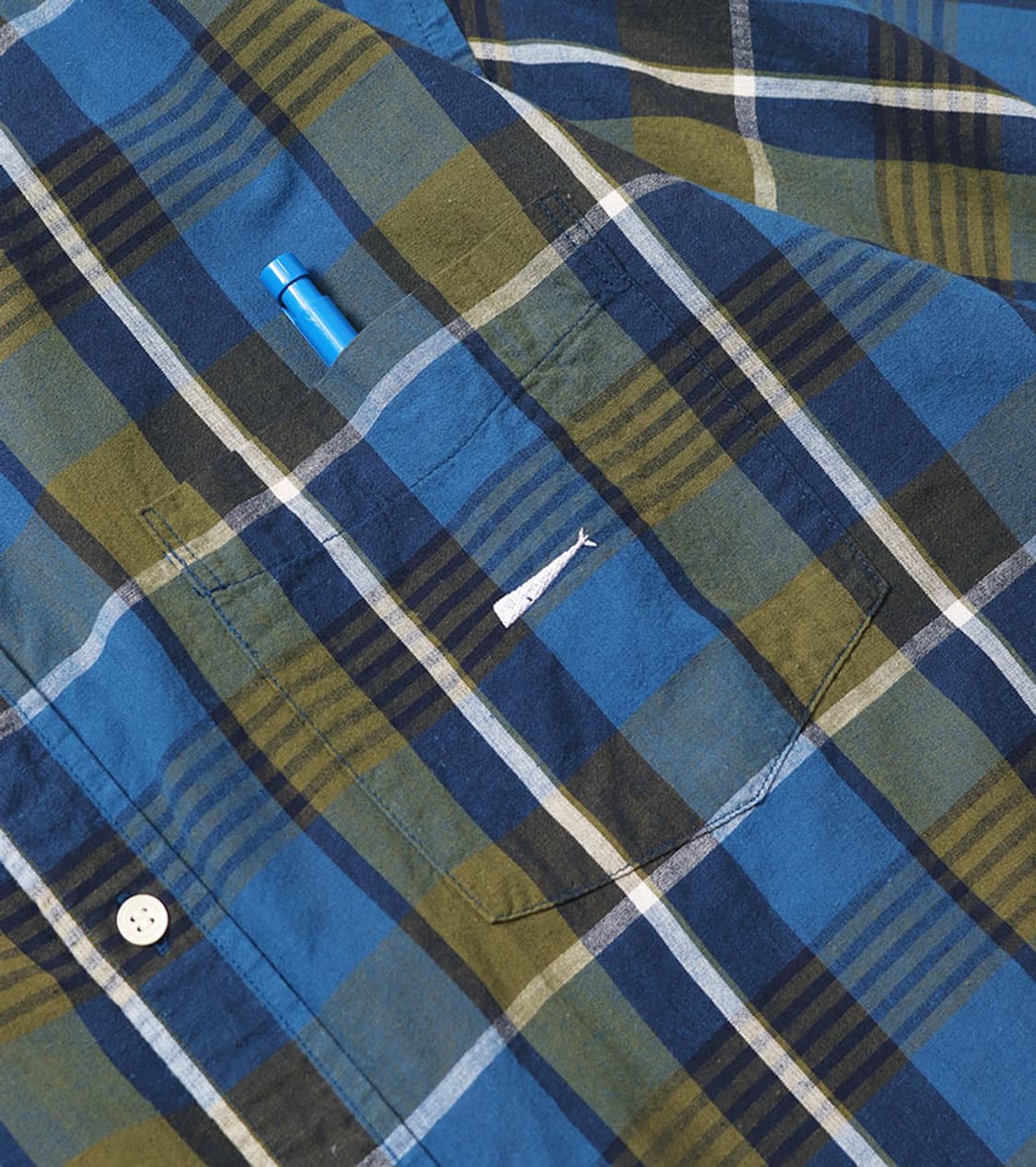 DESCENDANT - HYANNIS B.D SS CHECK SHIRT 상품이미지8