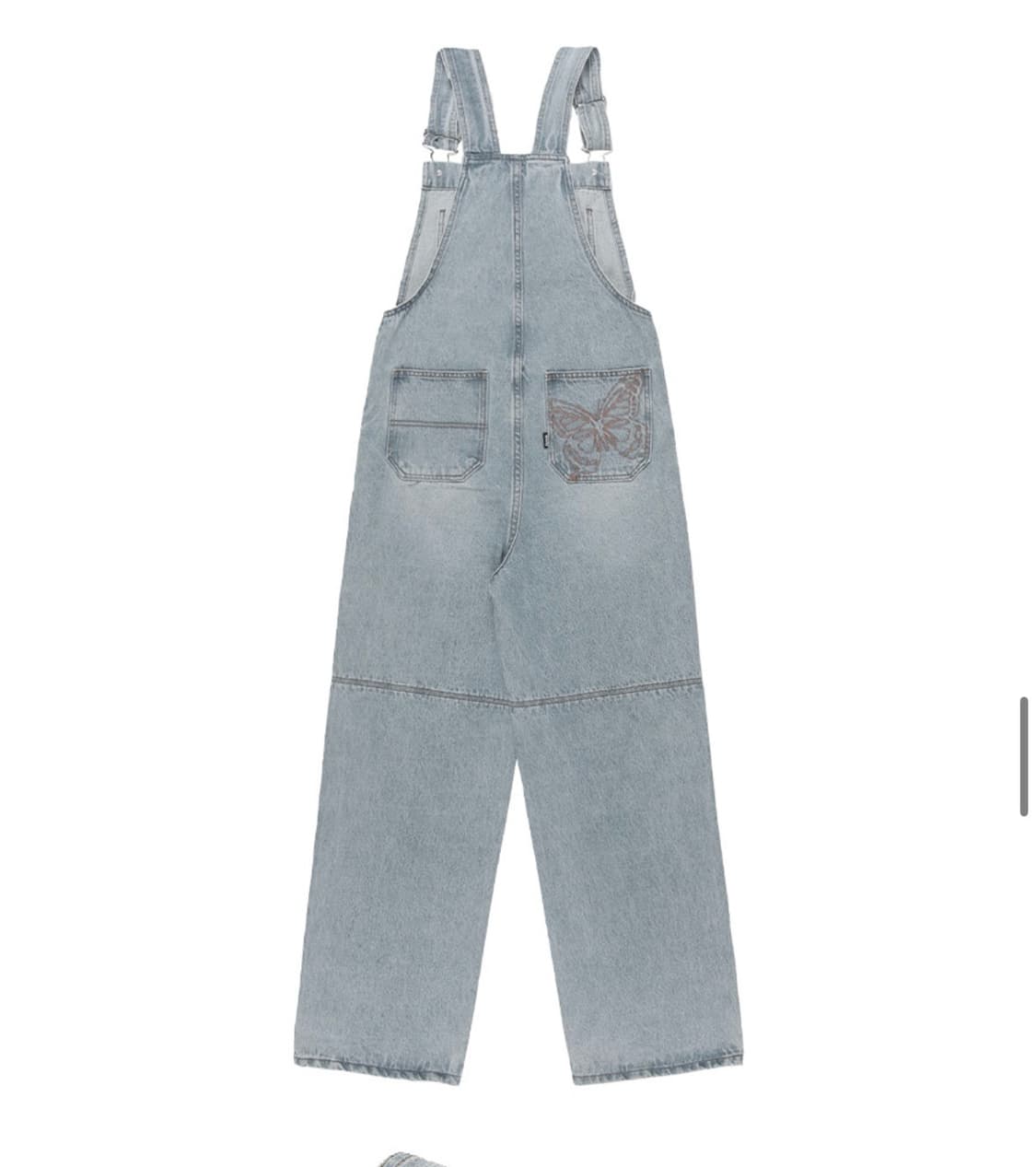 팬시클럽 멜빵 데님 오버롤 상품이미지2