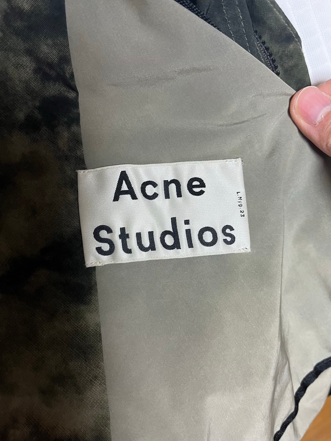 아크네 스튜디오 다이드 코트 상품이미지5