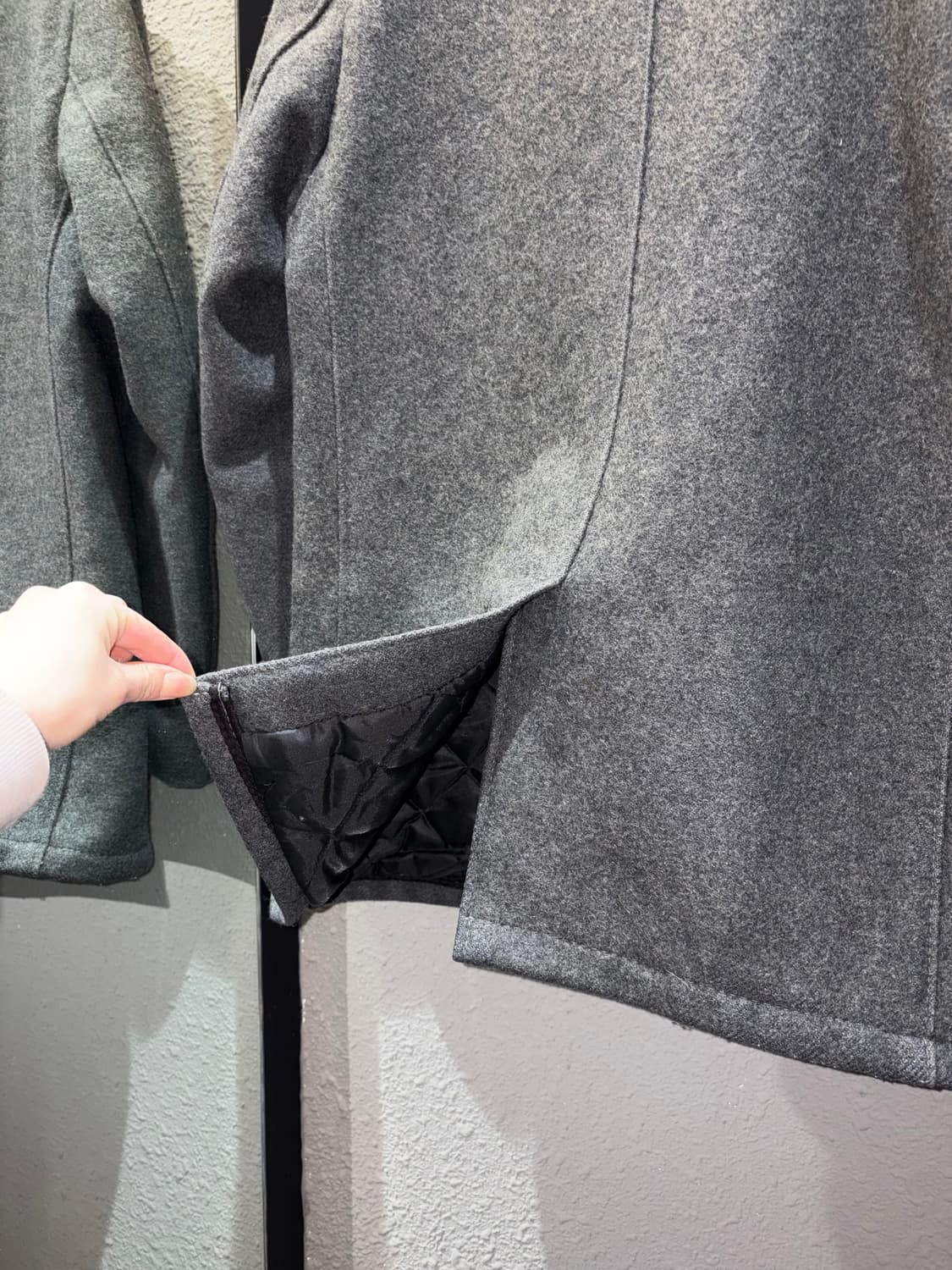 쇼트 더블 피코트 상품이미지7