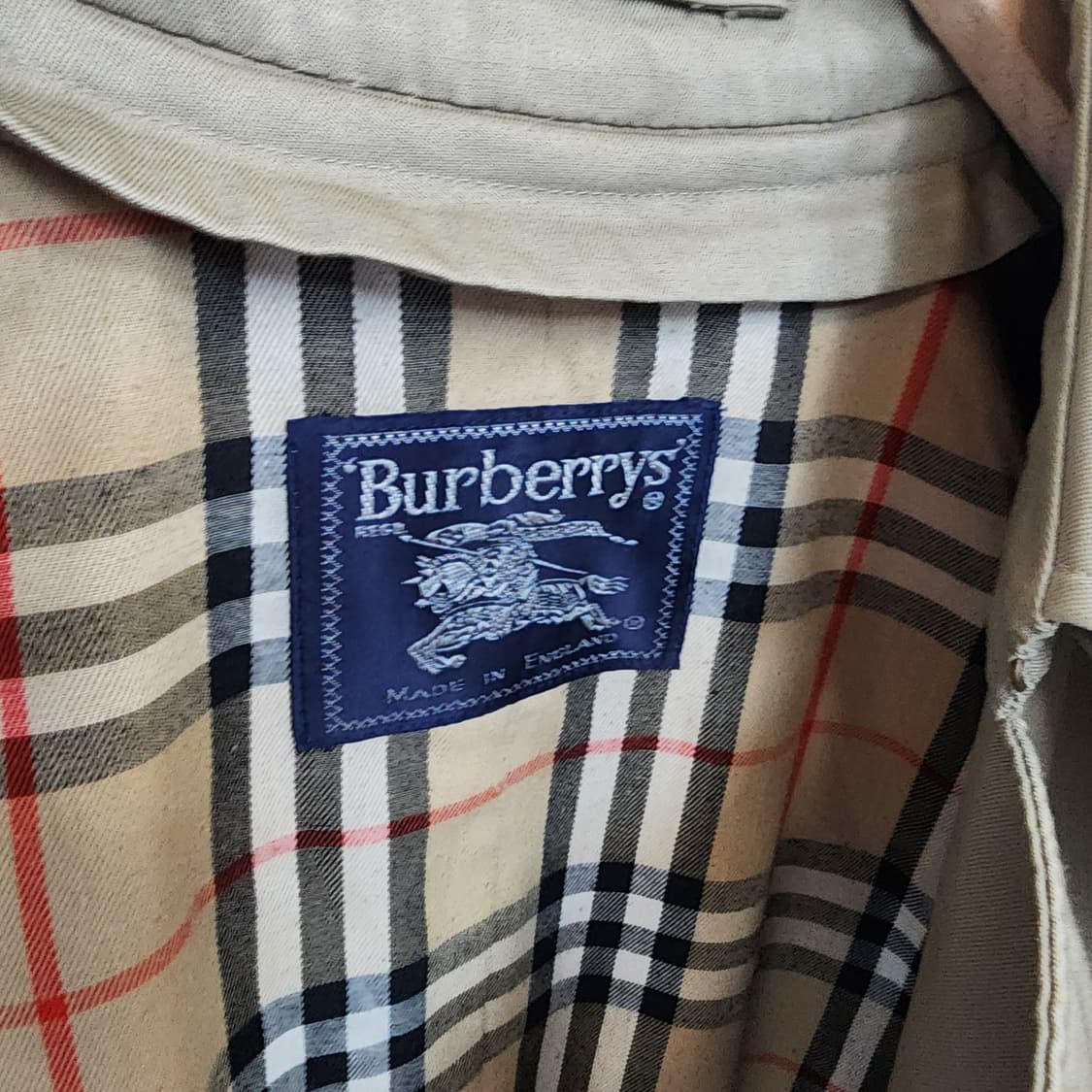 버버리 트렌치 코트 베이지 롱코트 상품이미지7