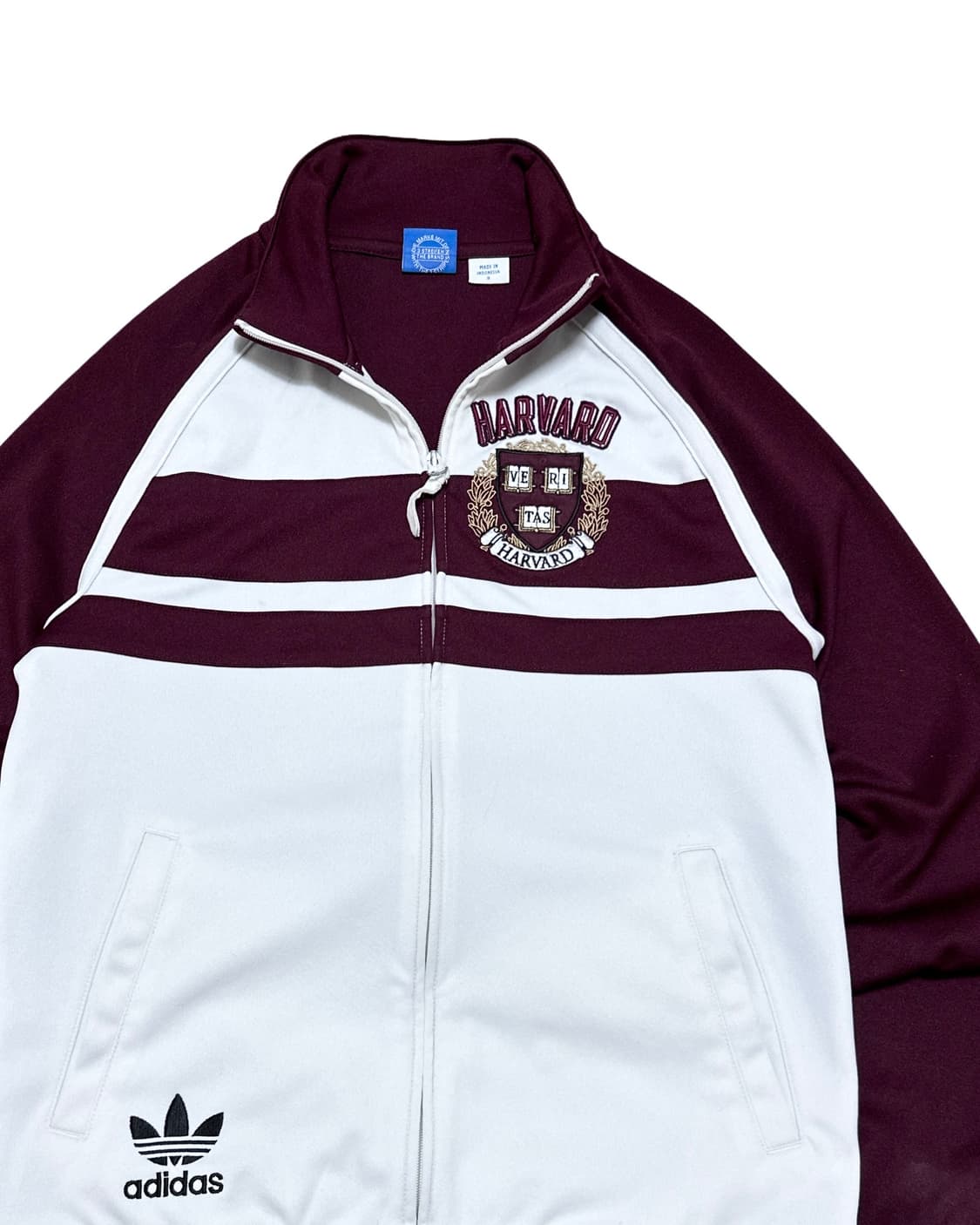아디다스 버건디 하버드 트랙탑 져지 상품이미지2