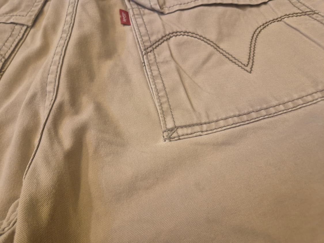 31인치 리바이스 베이지 면 카고반바지 상품이미지8
