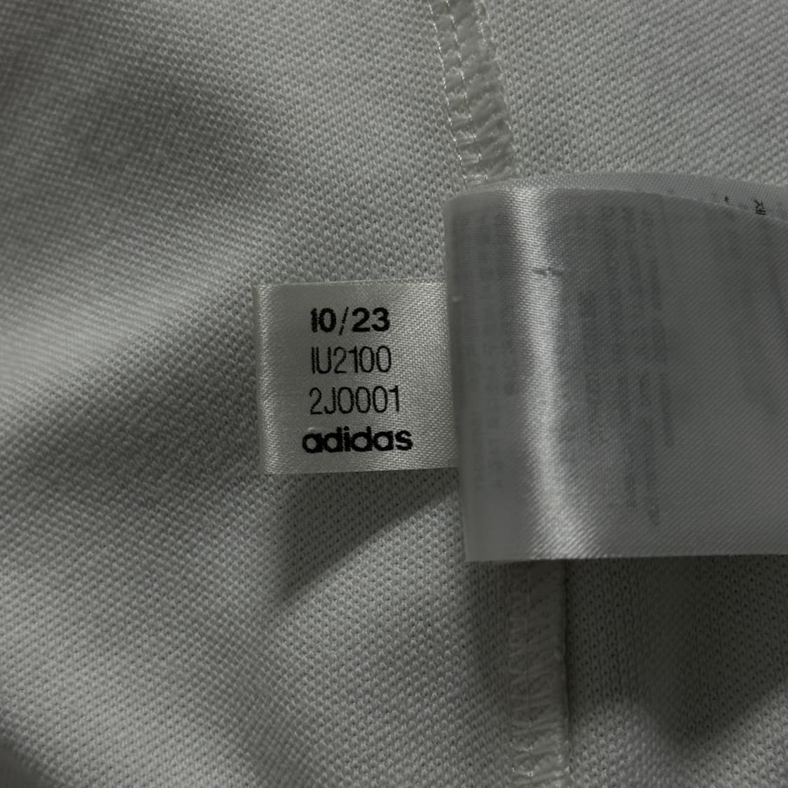 아디다스 독일 베켄바우어 트랙 탑 오프 화이트 상품이미지3