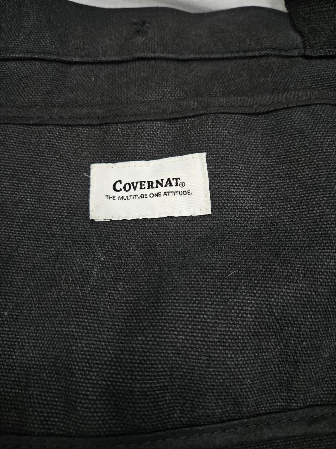 COVERNAT 커버낫 캔버스 크로스백 상품이미지3