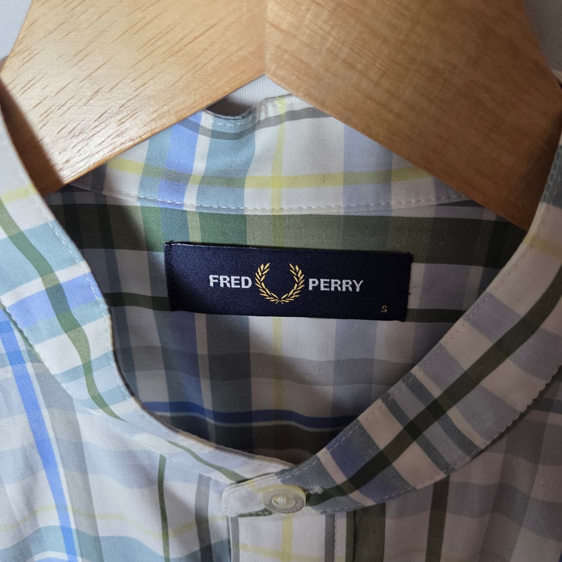 [Fred Perry] 프레드페리 차이나 카라리스 체크셔츠 (새상품) 상품이미지5