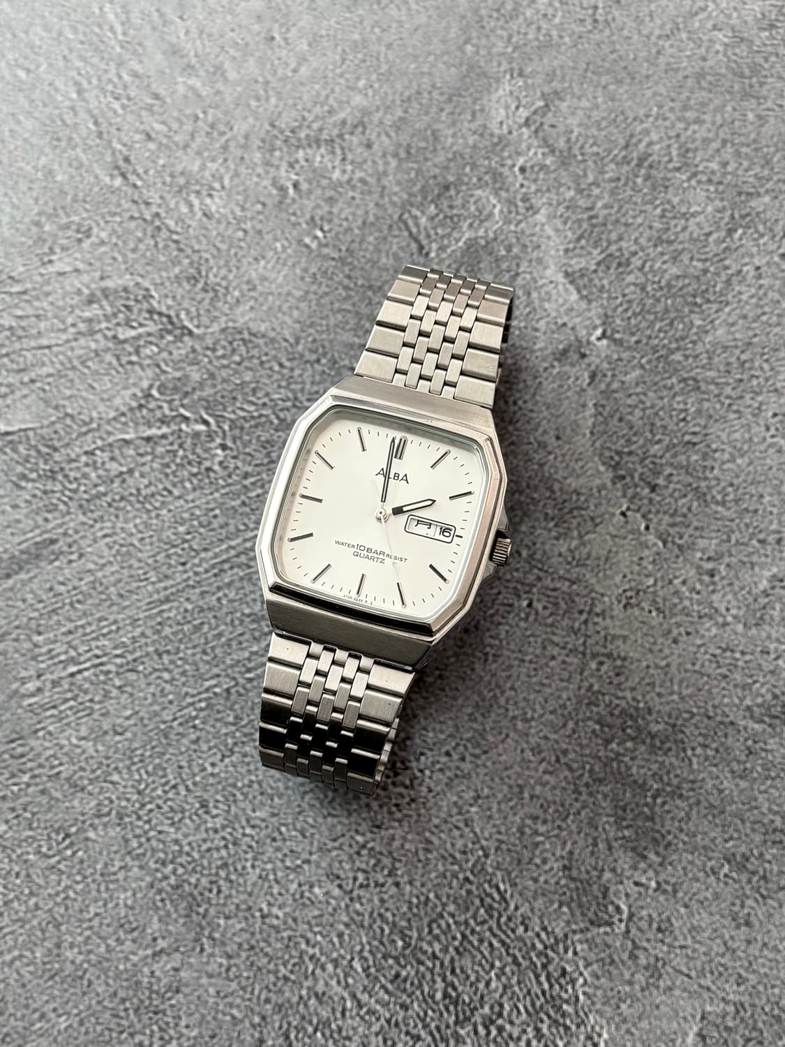 세이코 Seiko ALBA 쿼츠 스퀘어  상품이미지2