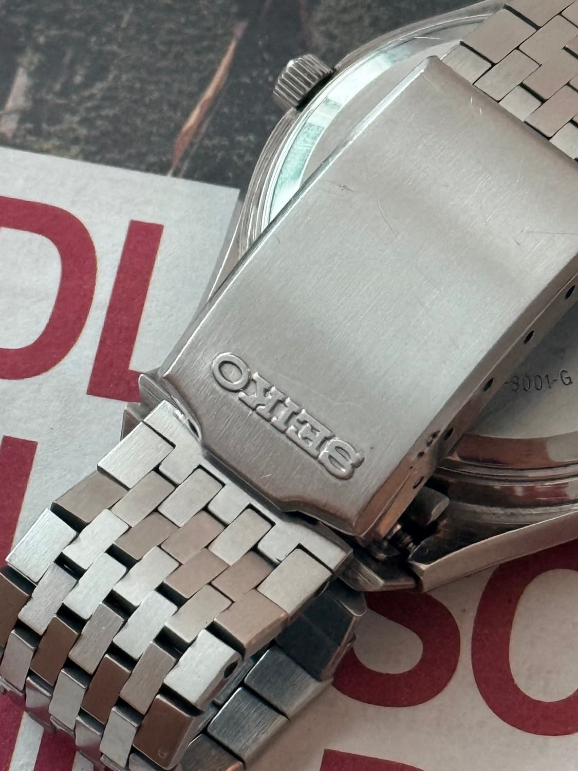 Seiko 세이코  King Quartz 핀스트라이프 데이-데이트 상품이미지4