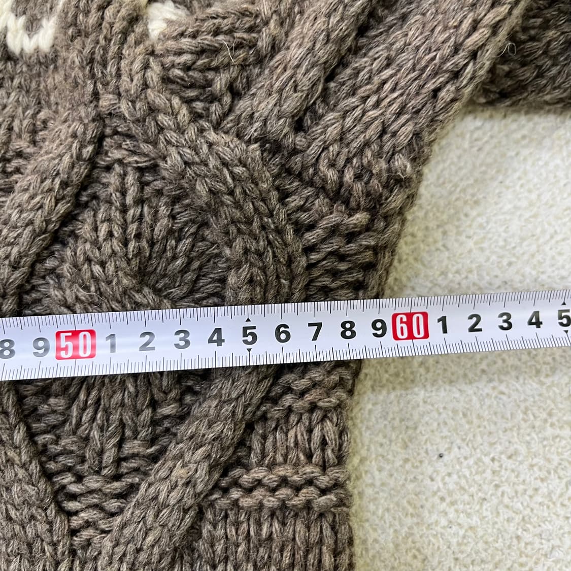 XL 니티드 노르딕 가디건 0608M1 상품이미지6