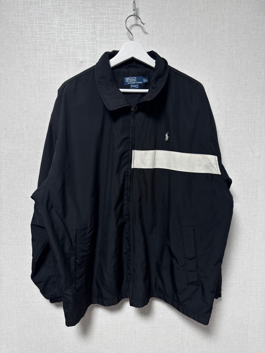 폴로 랄프로렌 블랙 바람막이 XL 상품이미지1
