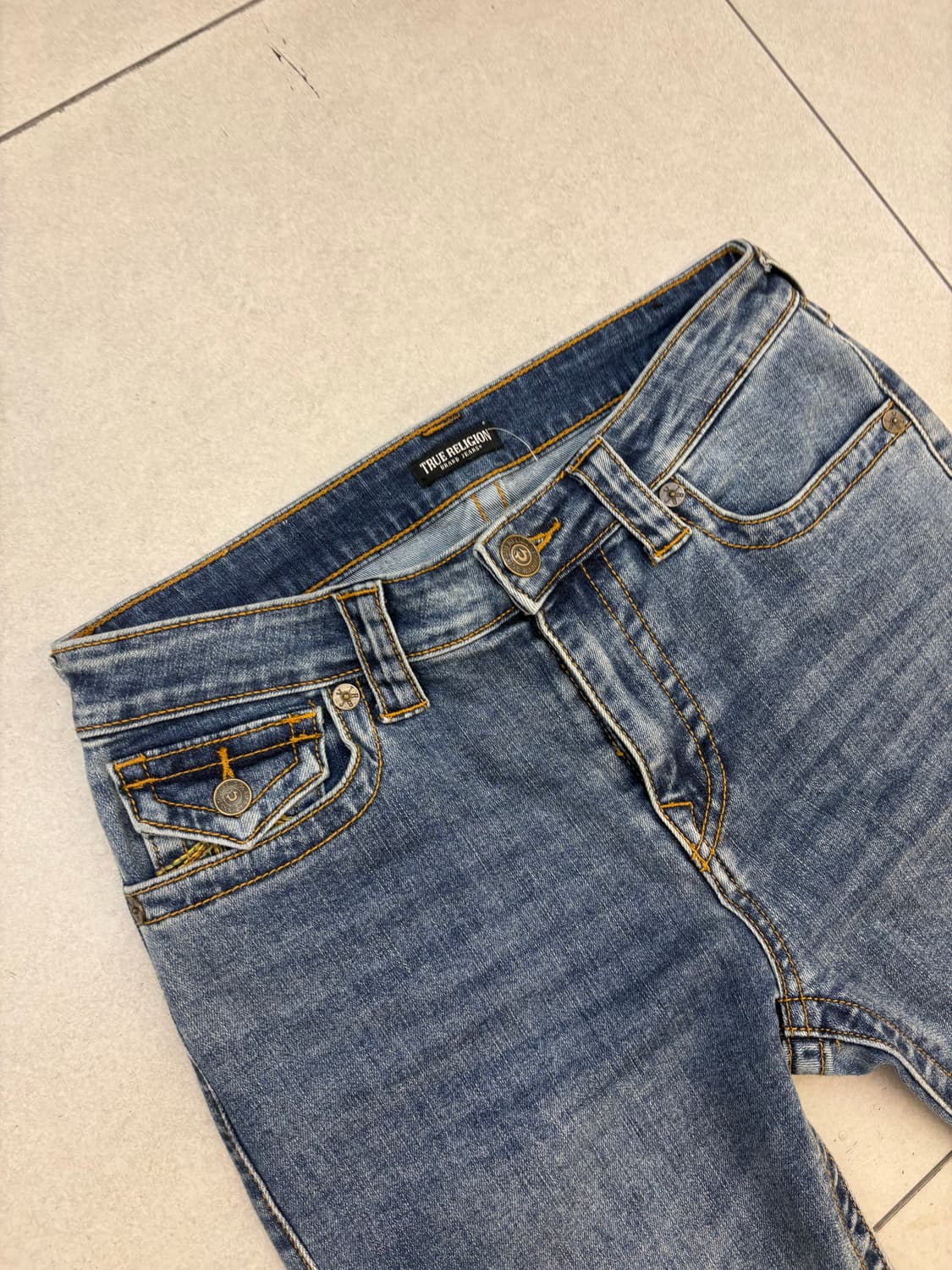 트루릴리전 월드투어 부츠컷 데님 상품이미지9