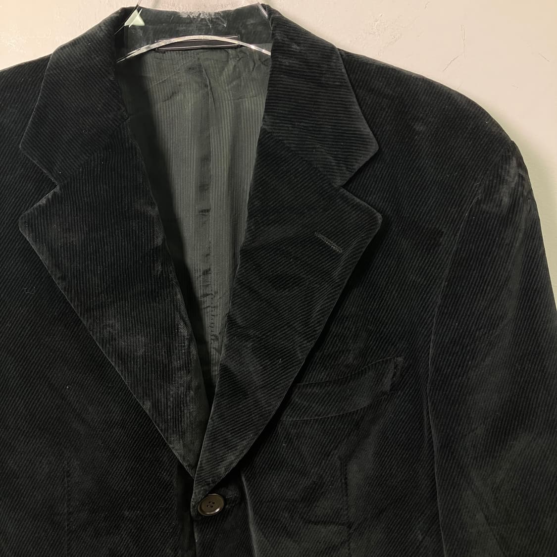 Zegna 에르메네질도 제냐 블랙 코듀로이 블레이저 46 상품이미지4