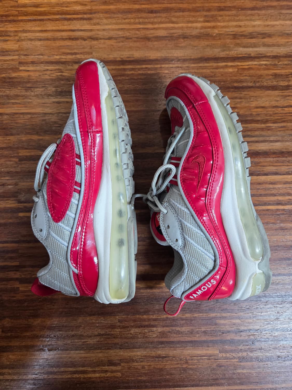 슈프림 나이키 98 바시티 레드 240 상품이미지1