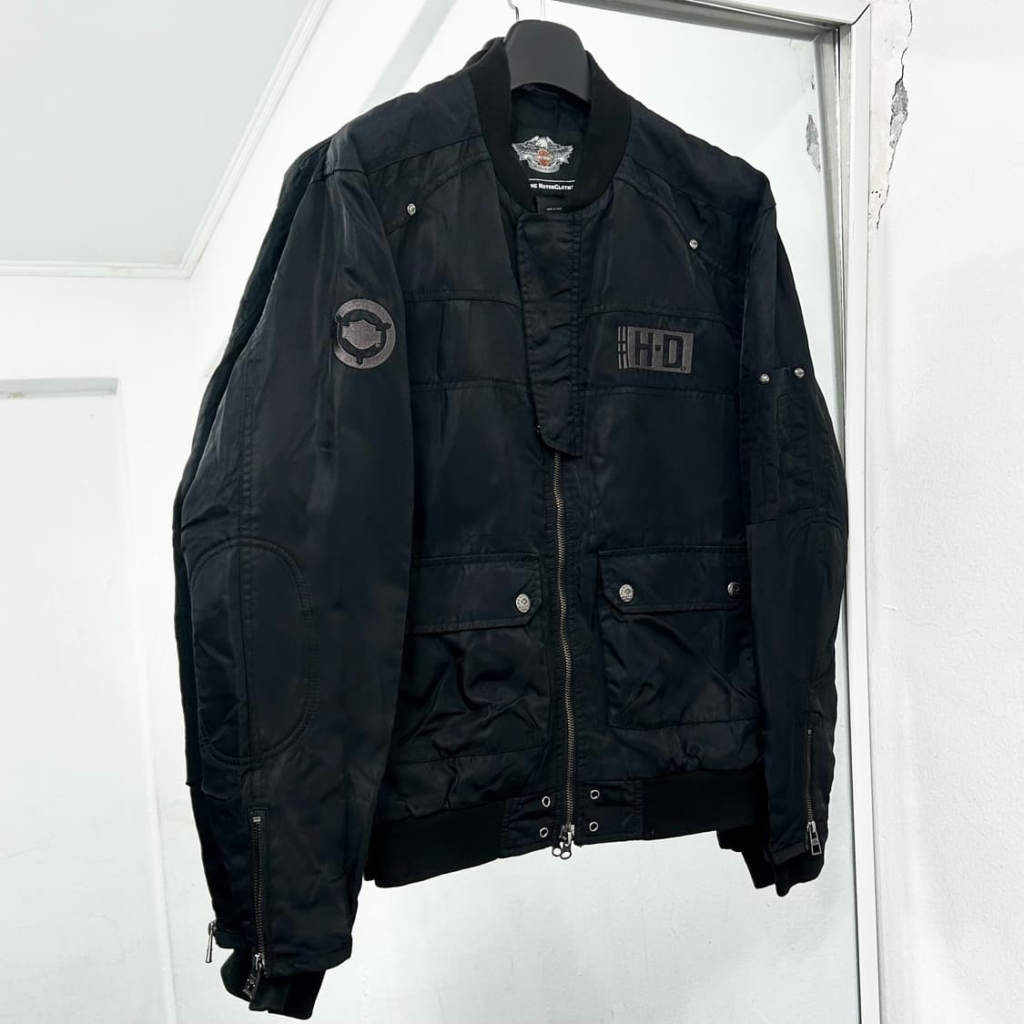 할리데이비슨 테크니컬 나일론 봄버 자켓 상품이미지1