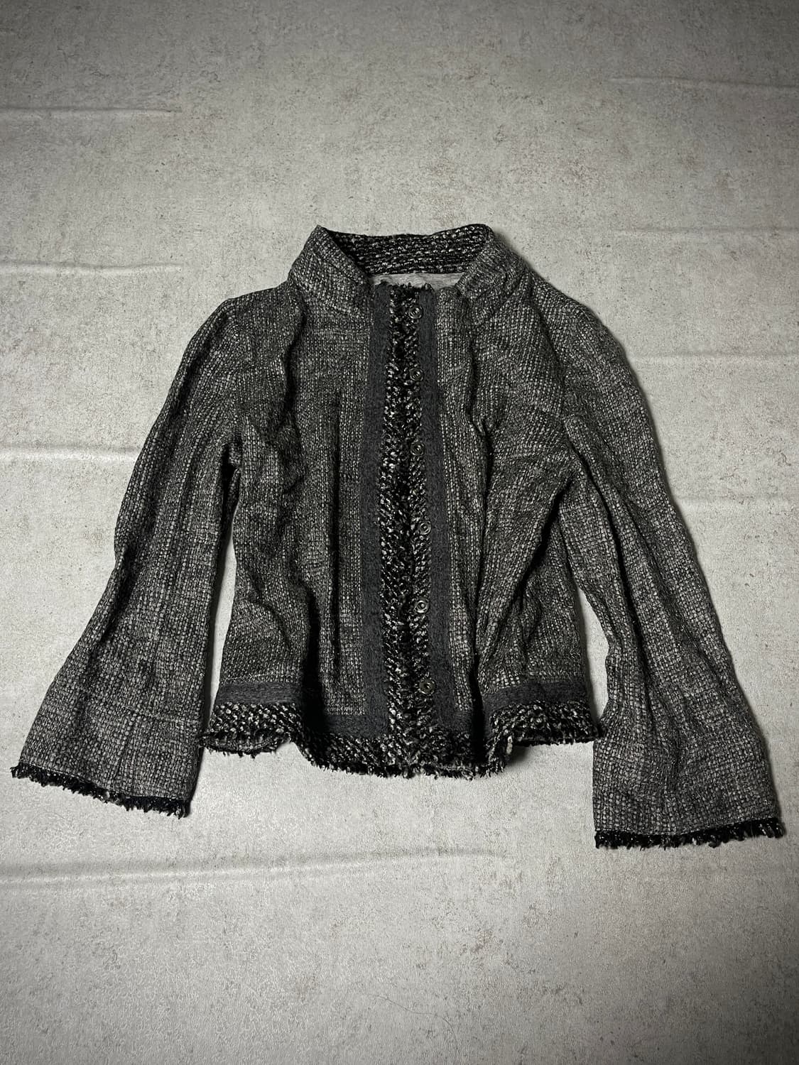 (Japanese vintage)tweed jacket 상품이미지1