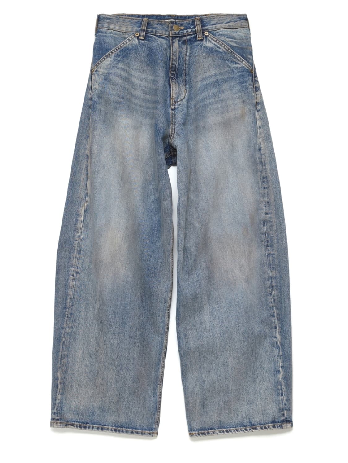 해칭룸 와이드 커브진 4사이즈 faded blue 상품이미지1