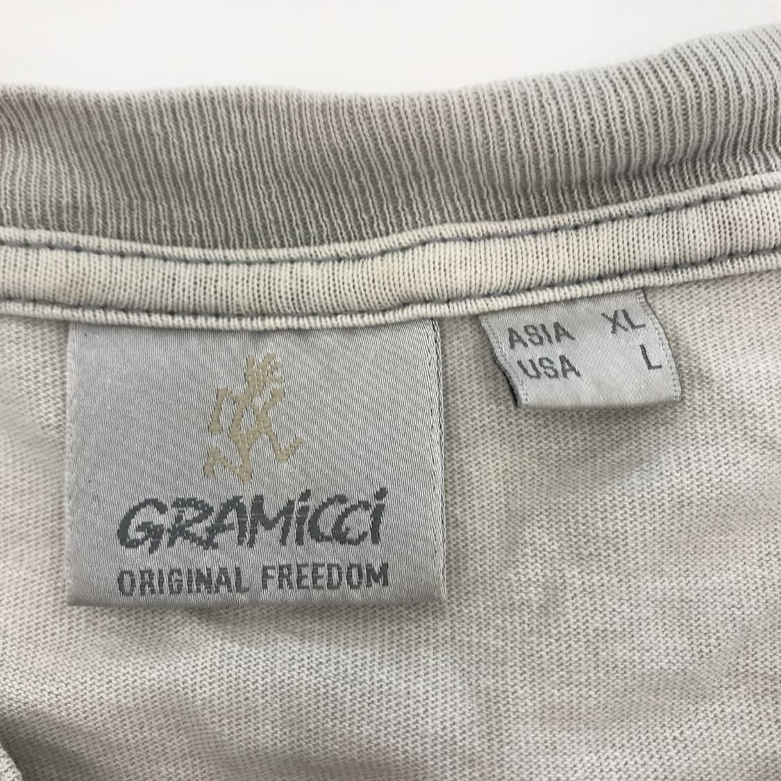 그라미치 GRAMICCI 피그먼트 원포인트 티셔츠 [XL] 상품이미지4