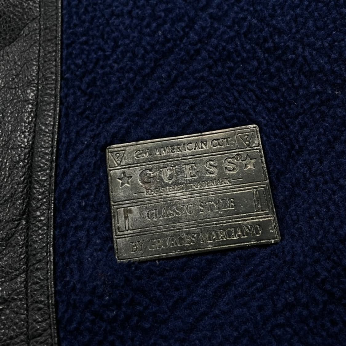 100 게스 90s 리버시블 웨스턴 봄버 자켓  상품이미지4