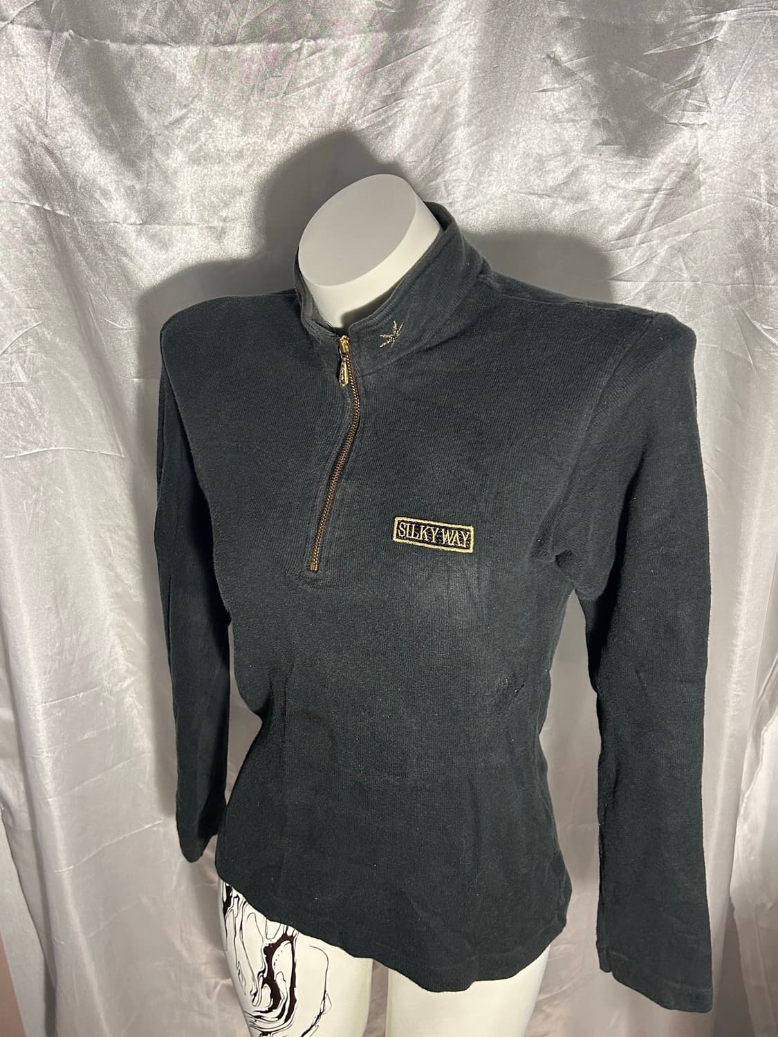 y2k slim half zip-up 상품이미지2