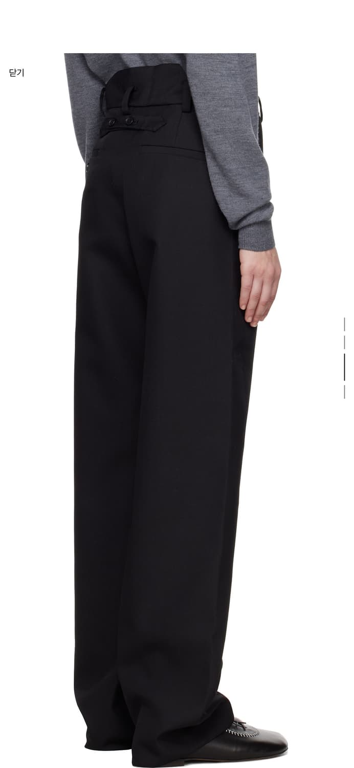 [28]커미션 뉴욕 블랙 쉬프트 슬랙스 상품이미지4