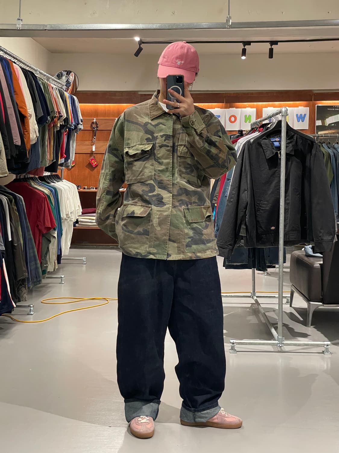 빈티지 BDU 밀리터리 야상 필드 자켓   상품이미지6