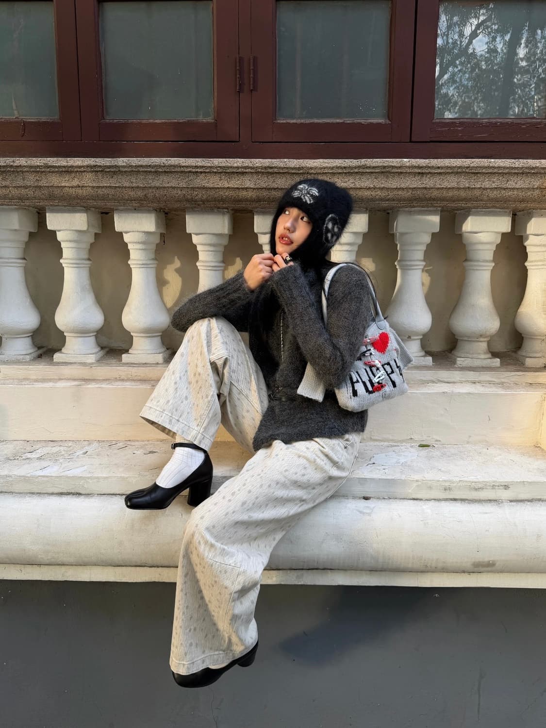 ANTERIOR LOVED 니트 백 상품이미지4