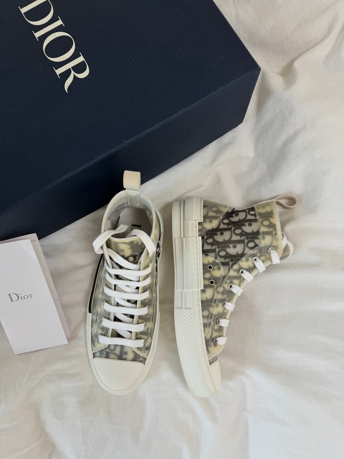 디올) 오블리크 하이탑 스니커즈 상품이미지3