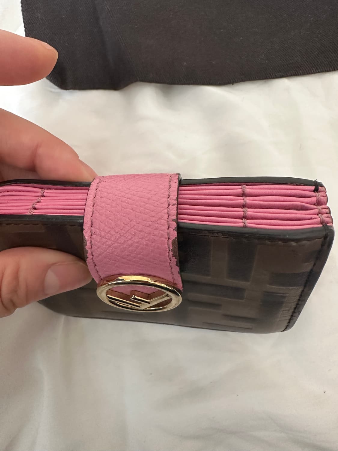 펜디 아코디언 카드지갑 핑크 상품이미지3