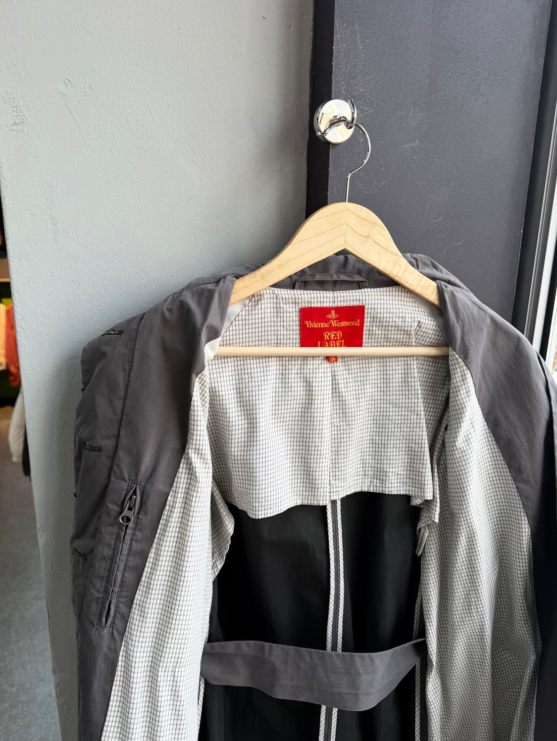 .38/ 비비안웨스트우드 레드라벨 벨티드 트렌치코트 상품이미지6