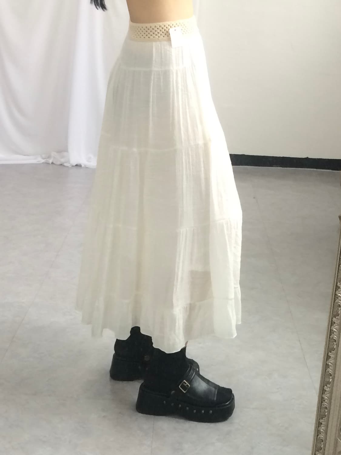 Ethnic banding skirt 상품이미지4