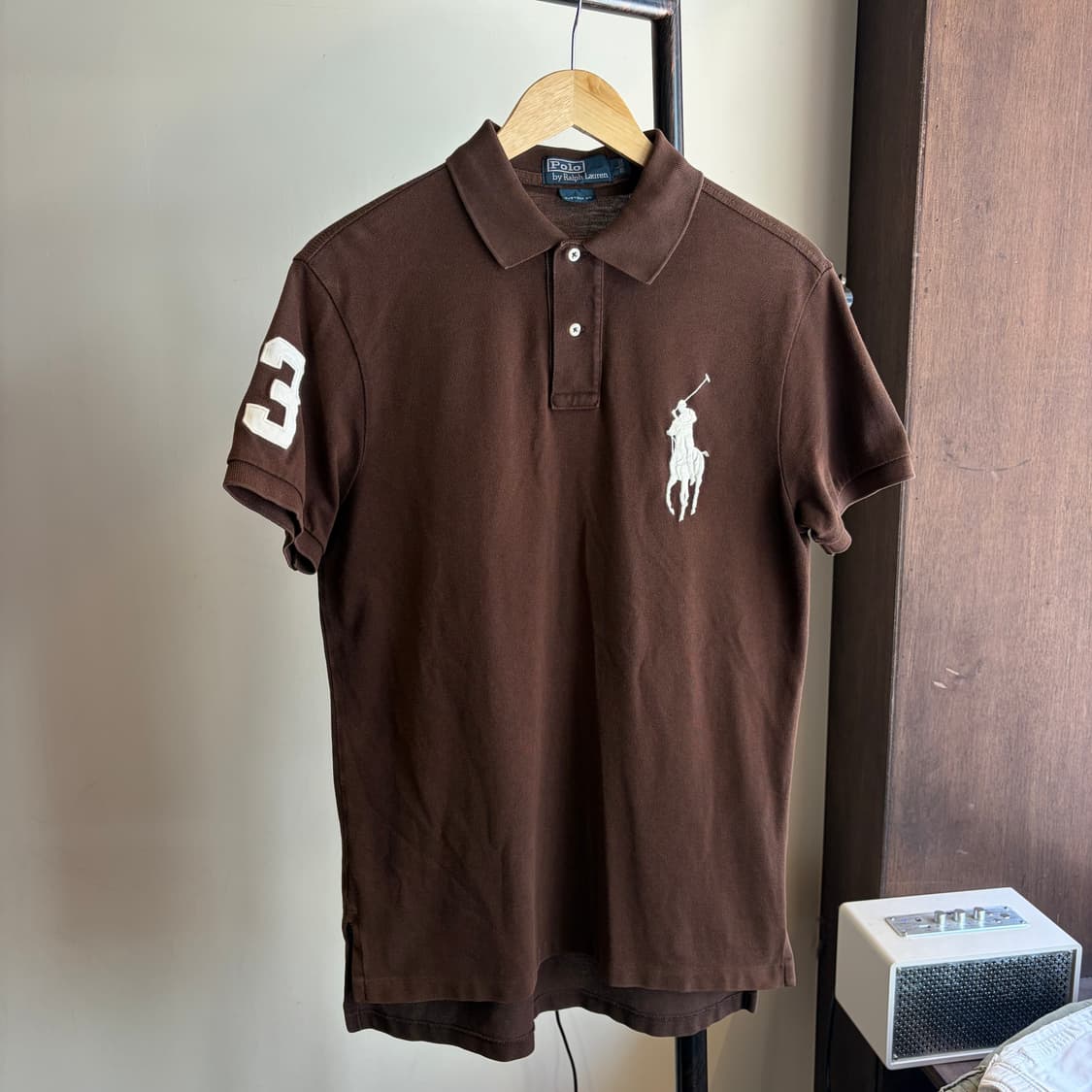 폴로 랄프로렌 브라운 빅포니 반팔 카라티 상품이미지2
