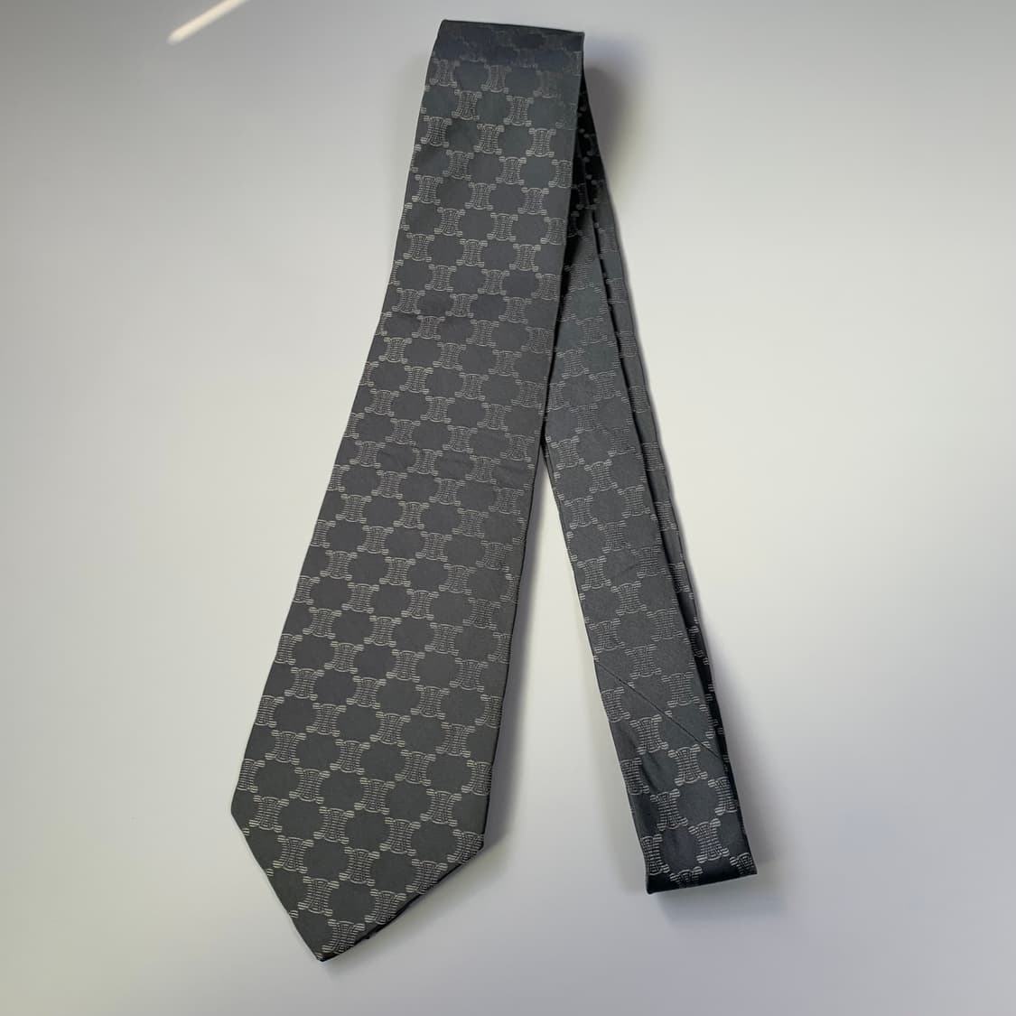 셀린느(CELINE) 트리오페 넥타이 명품 모노그램 신형라벨 A+등급 상품이미지8